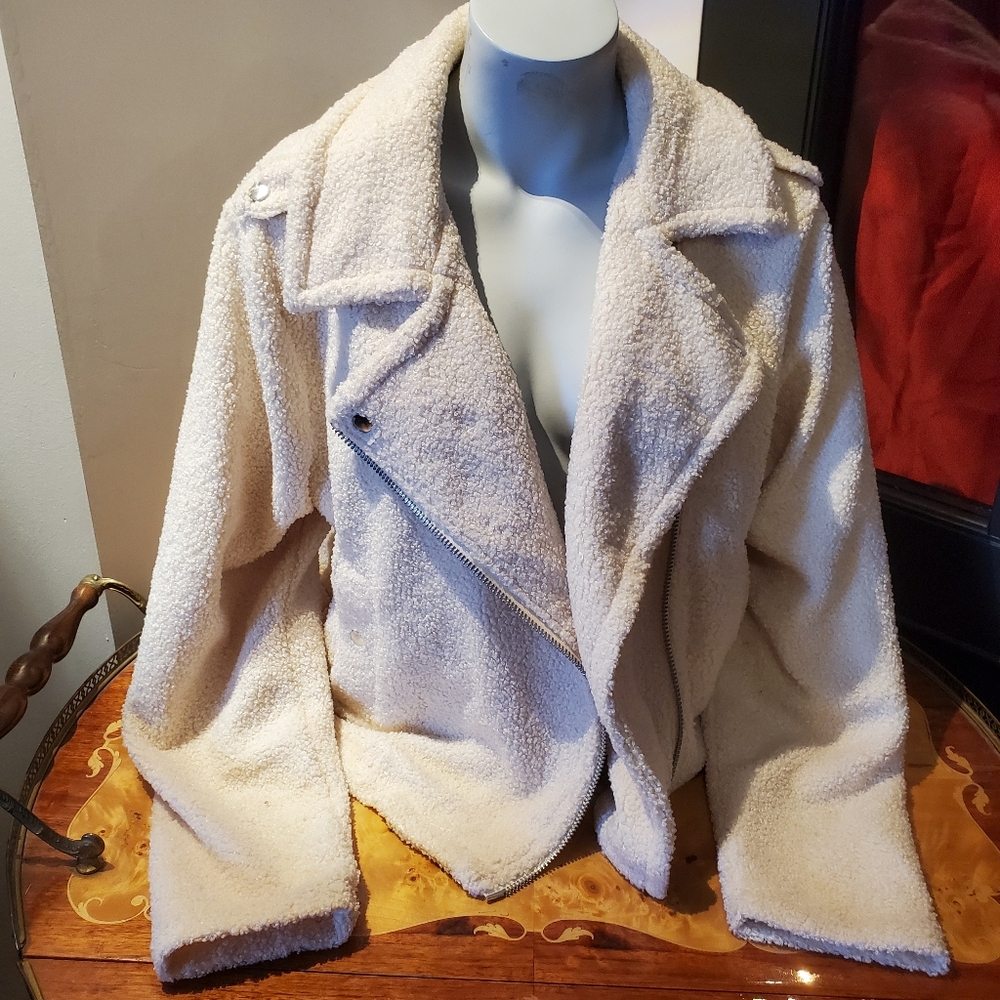 Revamped Sheep Biker Jacket